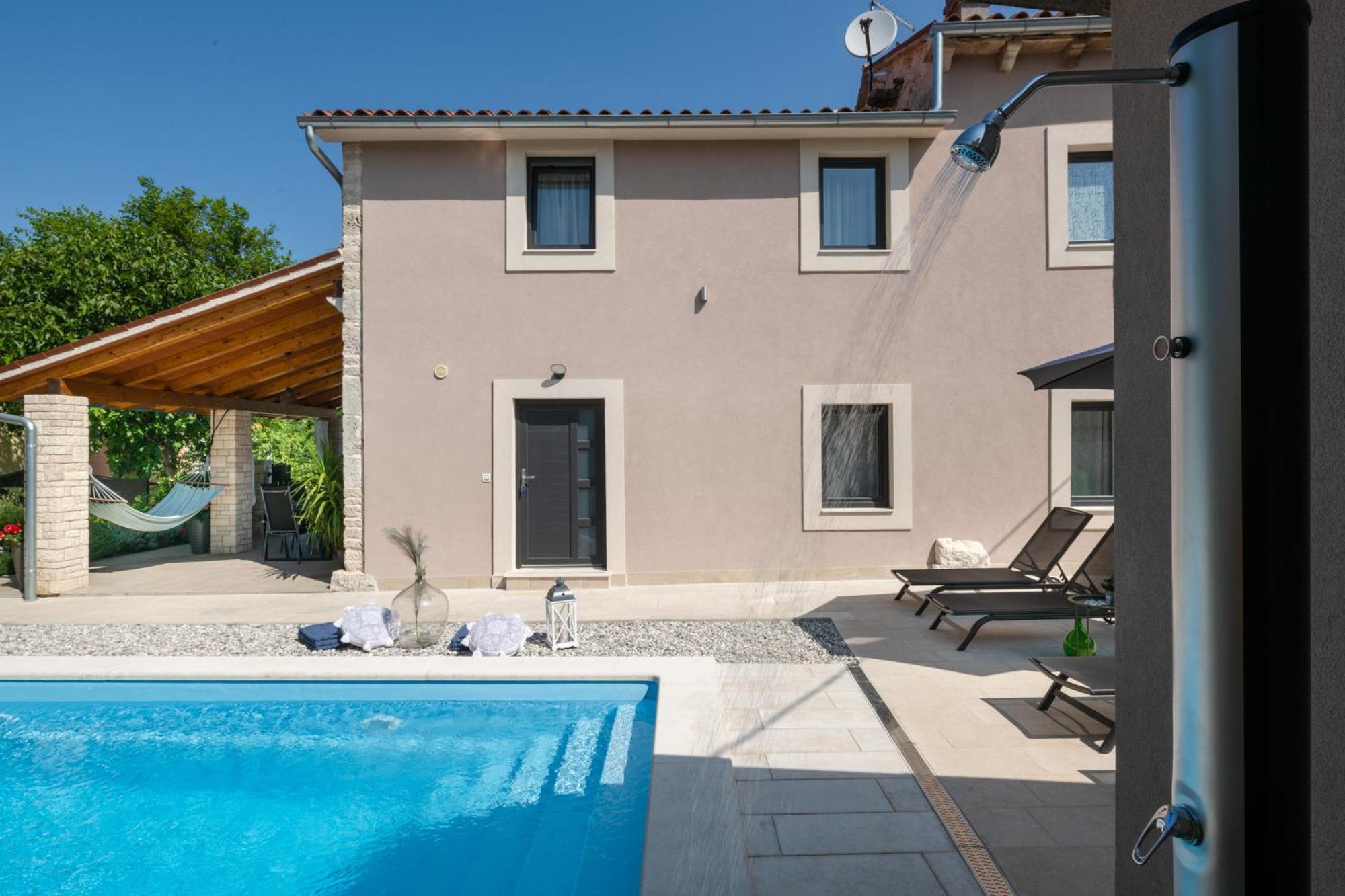 Villa Ena With Private Pool Pinezici  Bagian luar foto